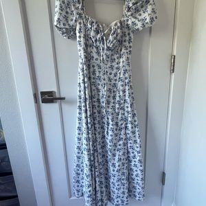 NWOT House of CB Floral Talulah Midi Dress